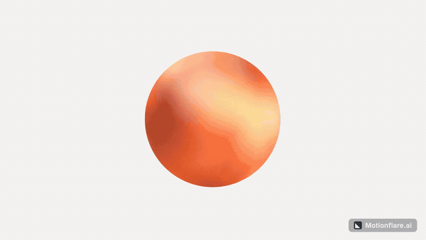 A Motion video made from the ElevenLabs website: voice styles animated as colour orbs, then its speech product